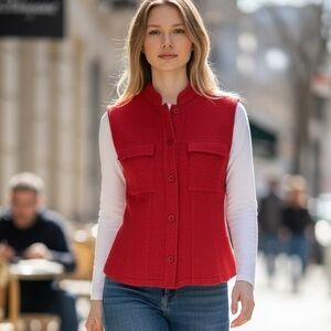 Alexander Campbell vintage woven sleeveless blouse